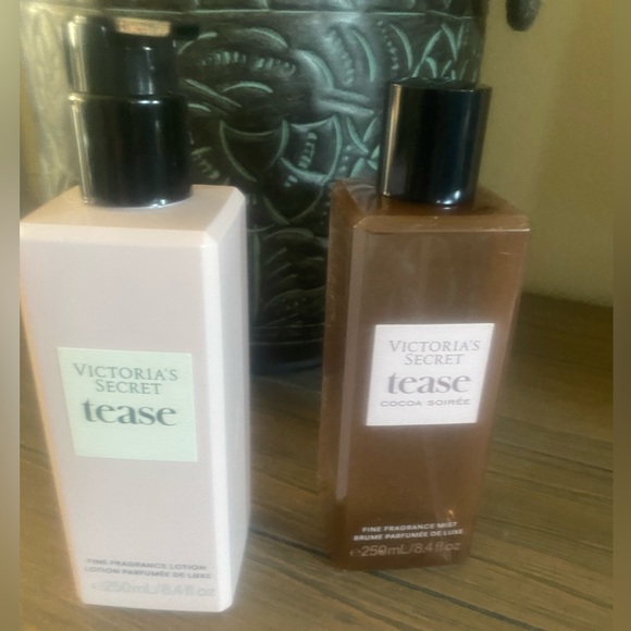NEW VICTORIA'S SECRET TEASE & TEASE COCOA FINE FRAGRANCE LOTION SET - Picture 4 of 5